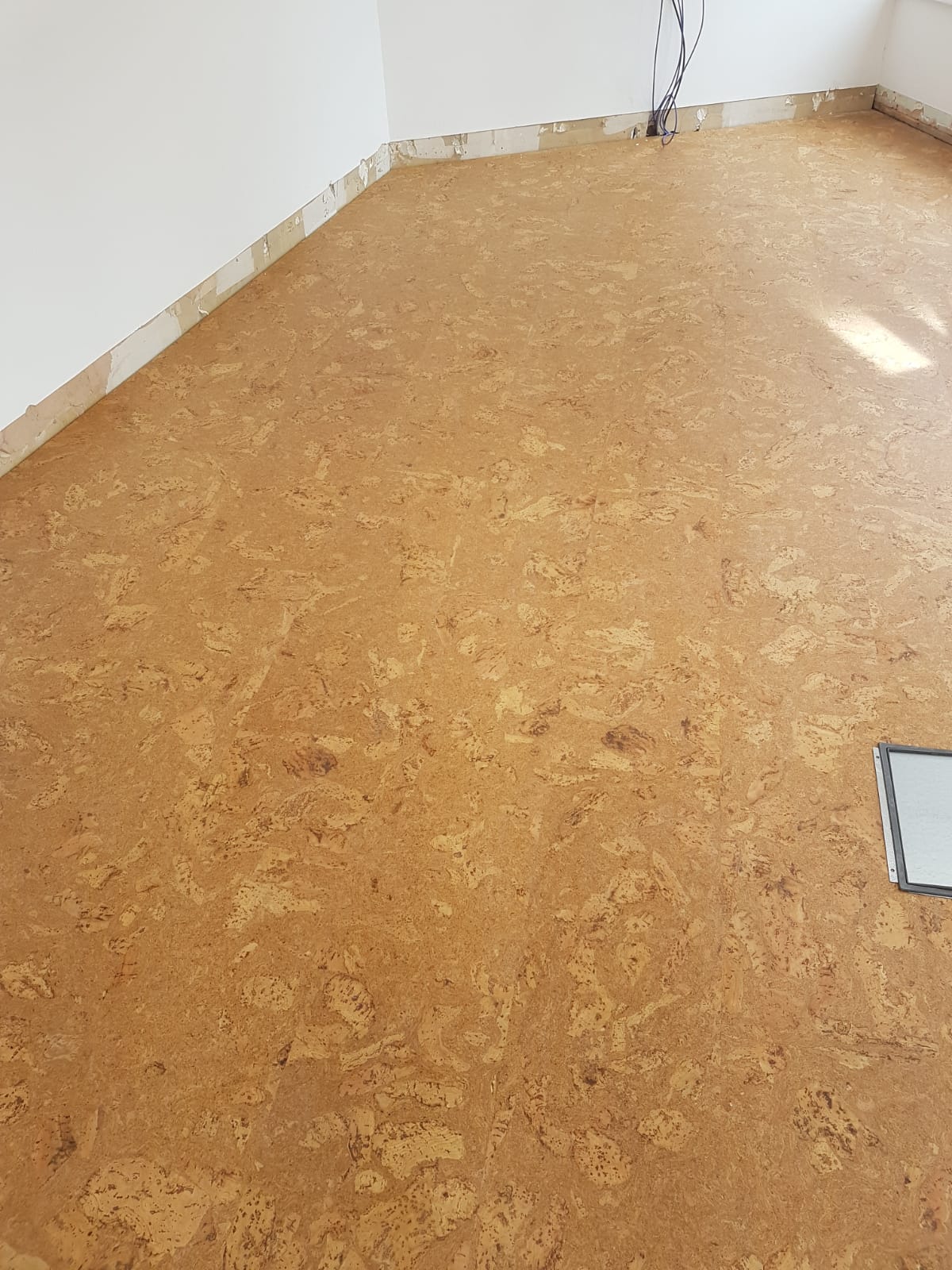 Granorte cork flooring to a Alpha Tower in Birmingham Mazon Flooring